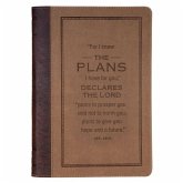 Journal Classic Zip Brown I Know the Plans 29:11