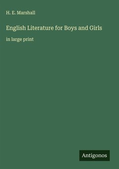 Cover English Literature for Boys and Girls