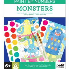 Cover Paint by Numbers: Monsters
