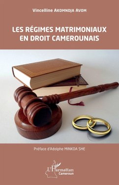 Cover Les régimes matrimoniaux en droit camerounais