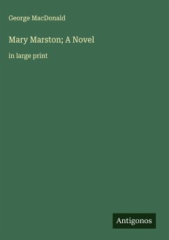 Cover Mary Marston; A Novel