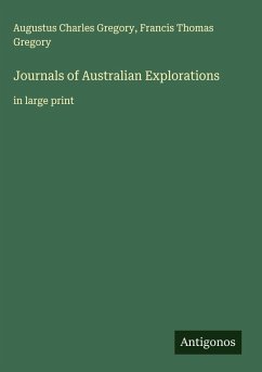 Cover Journals of Australian Explorations