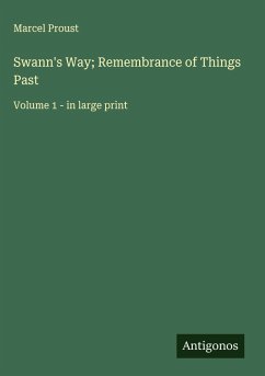 Cover Swann's Way; Remembrance of Things Past