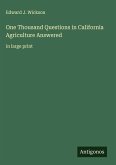 One Thousand Questions in California Agriculture Answered One Thousand Questions in California Agriculture Answered