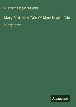 Cover Mary Barton: A Tale Of Manchester Life