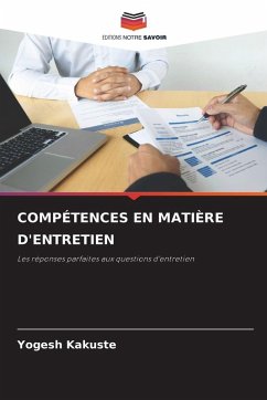 Cover COMPÉTENCES EN MATIÈRE D'ENTRETIEN