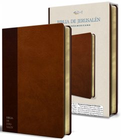 Biblia Jerusalén Latinoamericana Símil Piel Marrón / Spanish Jerusalem Bible, Latinamerican Brown Leathersoft - Biblia de Jerusalén Biblia Jerusalén Latinoamericana Símil Piel Marrón / Spanish Jerusalem Bible, Latinamerican Brown Leathersoft - Biblia de Jerusalén