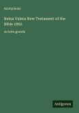 Reina Valera New Testament of the Bible 1862