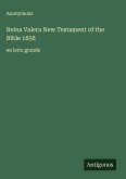 Reina Valera New Testament of the Bible 1858