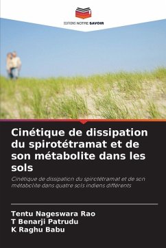 Cover Cinétique de dissipation du spirotétramat et de son métabolite dans les sols