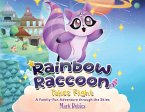 Rainbow Raccoon Takes Flight Rainbow Raccoon Takes Flight