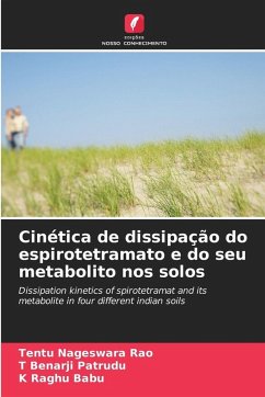 Cover Cinética de dissipação do espirotetramato e do seu metabolito nos solos