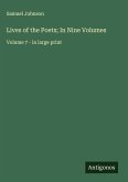 Lives of the Poets; In Nine Volumes