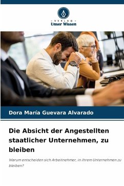Cover Die Absicht der Angestellten staatlicher Unternehmen, zu bleiben
