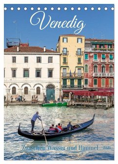 Cover Venedig - Zwischen Wasser und Himmel (Tischkalender 2026 DIN A5 hoch), CALVENDO Monatskalender