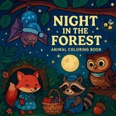 Night in the Forest - Animal Coloring Book Night in the Forest - Animal Coloring Book