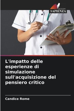 Cover L'impatto delle esperienze di simulazione sull'acquisizione del pensiero critico