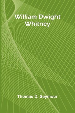 Cover William Dwight Whitney