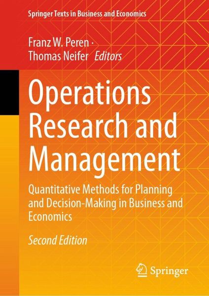 Operations Research and Management Operations Research and Management