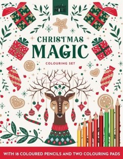 Cover Christmas Magic Adult Colouring Set
