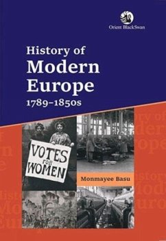 History of Modern Europe: 1789-1850s - Basu, Monmayee
