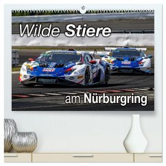 Cover Wilde Stiere am Nürburgring (hochwertiger Premium Wandkalender 2026 DIN A2 quer), Kunstdruck in Hochglanz