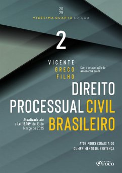 Cover Direito Processual Civil Brasileiro - Volume 2 - 24ª Ed 2025 (eBook, ePUB)