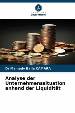 Cover Analyse der Unternehmenssituation anhand der Liquidität