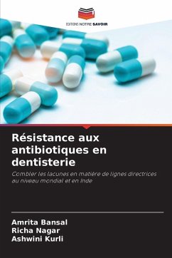 Cover Résistance aux antibiotiques en dentisterie
