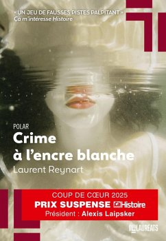 Cover Crime à l'encre blanche - Coup de coeur jury Prix Suspense 2025 (eBook, ePUB)
