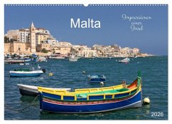 Malta. Impressionen einer Insel (Wandkalender 2026 DIN A2 quer), CALVENDO Monatskalender Malta. Impressionen einer Insel (Wandkalender 2026 DIN A2 quer), CALVENDO Monatskalender