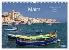Malta. Impressionen einer Insel (Wandkalender 2026 DIN A3 quer), CALVENDO Monatskalender Malta. Impressionen einer Insel (Wandkalender 2026 DIN A3 quer), CALVENDO Monatskalender