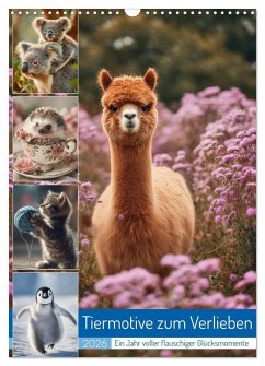 Tiermotive zum Verlieben (Wandkalender 2026 DIN A3 hoch), CALVENDO Monatskalender Tiermotive zum Verlieben (Wandkalender 2026 DIN A3 hoch), CALVENDO Monatskalender