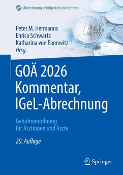 Cover GOÄ 2026 Kommentar, IGeL-Abrechnung