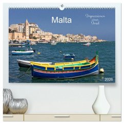 Malta. Impressionen einer Insel (hochwertiger Premium Wandkalender 2026 DIN A2 quer), Kunstdruck in Hochglanz Malta. Impressionen einer Insel (hochwertiger Premium Wandkalender 2026 DIN A2 quer), Kunstdruck in Hochglanz