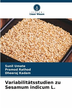 Cover Variabilitätsstudien zu Sesamum indicum L.