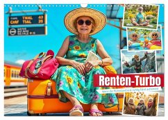 Cover Renten-Turbo. Wenn der Ruhestand erst richtig Fahrt aufnimmt (Wandkalender 2026 DIN A3 quer), CALVENDO Monatskalender