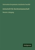 Zeitschrift für Rechtswissenschaft