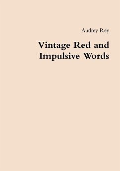 Vintage Red and Impulsive Words - Rey, Audrey