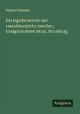 Die logudoresische und campidanesische mundart. Inaugural-dissertation, Strassburg