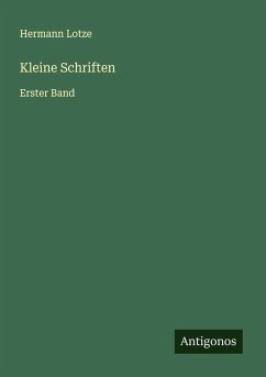Cover Kleine Schriften