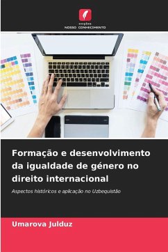 Cover Formação e desenvolvimento da igualdade de género no direito internacional