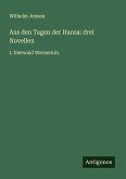 Aus den Tagen der Hansa: drei Novellen