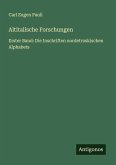 Altitalische Forschungen