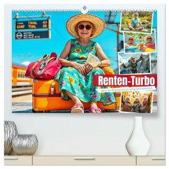 Cover Renten-Turbo. Wenn der Ruhestand erst richtig Fahrt aufnimmt (hochwertiger Premium Wandkalender 2026 DIN A2 quer), Kunstdruck in Hochglanz