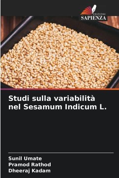 Cover Studi sulla variabilità nel Sesamum Indicum L.