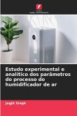 Estudo experimental e analítico dos parâmetros do processo do humidificador de ar