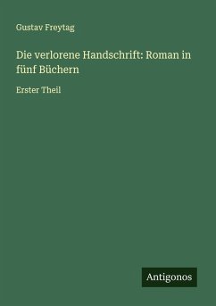 Cover Die verlorene Handschrift: Roman in fünf Büchern