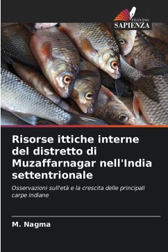 Cover Risorse ittiche interne del distretto di Muzaffarnagar nell'India settentrionale