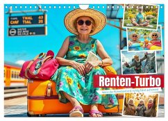 Cover Renten-Turbo. Wenn der Ruhestand erst richtig Fahrt aufnimmt (Wandkalender 2026 DIN A4 quer), CALVENDO Monatskalender